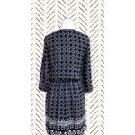 Anthropologie Lily Rose Tassel Tie Front Long Sleeve Boho Dress Photo 3