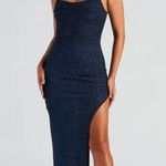 Windsor Navy Blue Sparkly Dress Photo 0