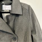 Everlane  Wool Cashmere Trench Coat NEW Womens Large Gray Photo 6