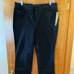 Ralph Lauren Lauren Jeans Co Black Pin-Striped Pants Jeans Regent Street Vintage Photo 10
