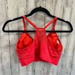 PINK VS Red Racer Back Sports Bra Padded Light Support Size XS Photo 2