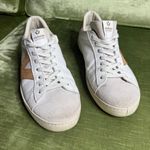 Victoria Berlin Womens White & Tan Leather Sneakers Size 40 US Size 9 Lace Photo 1