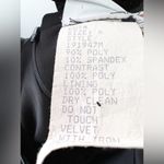 Tadashi Shoji Tadashi Vintage Black Velvet Satin Sleeveless A-Line Retro Cocktail Dress Size 6 Photo 4