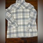 No Comment  Plaid Sherpa-Lined Button Down Shacket Photo 3