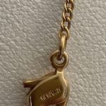 Christian Dior Vintage Logo Necklace Black Photo 4