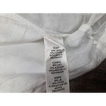 Chico's  White Linen Blend Lace Trim Cardigan Jacket Size 3 - XL 16/18 Photo 3