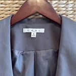 CAbi "Work It" Graphite 2 Button Career Woven Blazer Jacket #769, 6 Photo 2