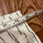 Cali 1850 Linen White striped smockedâwaist wide leg pant large Photo 4