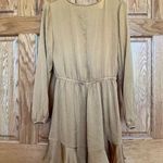 EXPRESS - Ruffle Long Sleeve Dress Photo 3