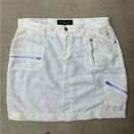 Baby Phat Vintage White Cargo Y2K Mini Skirt Women’s Size 13 or Large Photo 0