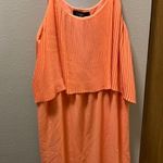 Mossimo Supply Co Orange Flare Dress Photo 1
