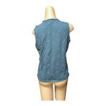 Maurice's Blue Sleeveless Women's Top, Sz Large Photo 2
