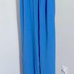 Stylive Wide Leg Trouser Pants Women Medium Pleated High Waisted Boho Festival Blue Photo 13