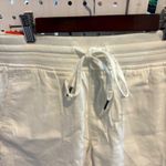 Orvis Women's‎ Pull-On Shorts Ivory White Casual Comfy Drawstring Waist Size M Photo 4