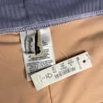 Madewell  Second Wave Ribbed-Trim Bikini Shorts *Bottom Only* Lavender Women’s XL Photo 3