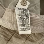 James Perse Pants Women Sz 3 (34” Waist) Beige Straight Leg Garment Dyed Linen Photo 7