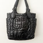 Marc Jacobs | Quilted Black Lightweight Tote Bag Purse Reversible Shoulder Photo 4