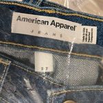 American Apparel NWOT high waist jean medium wash 27 pregildan Photo 1