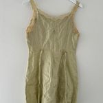 Reformation  Kaya Lace Linen Sleeveless Mini Dress in Dried Herbs 6 Photo 9