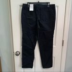 Liz Claiborne 3/$25  black crop pants w/ tie waist‎ Photo 4