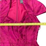 THEIA Fuchsia Shoulder Cap Formal Dress NWOT Size 10 Photo 6