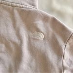 The North Face NWOT  Small Lavender Lilac Cropped Pullover Sweater Quarter Zip Photo 4