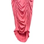 Athleta Ruched Side Fitted Stella Tank Dress In Coral Pink size Medium Photo 5