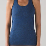 Lululemon Swiftly Tech Blue Racerback Athletic Tank Top Women’s Size 8 Photo 0