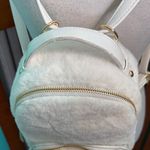 Betsey Johnson  White Furry dog Backpack Photo 2
