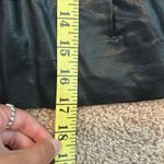 Very J  Black Faux Leather Skirt Size Small Photo 7
