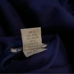 Chelsea Studio Royal Blue Reversible wool/silk blend pea coat sz 32W Photo 3