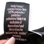 Victoria's Secret Victoria’s Secret Black Satin Short Sleeve Ruffled Kimono Robe Photo 6