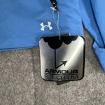 Under Armour Jacket Womens M Blue ColdGear Storm Hooded Rain Hiking Gorpcore DWR Photo 15