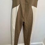 TWENTY Montreal Caiman 3D Crocodile Jumpsuit Olive Cream Green Size M Photo 7