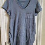 Isabel Maternity  shirt top size xs blue Photo 0