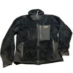 Mountain Hardwear Vintage  Monkey‎ Womens Fleece Jacket Size Medium Black Hiking Photo 0