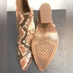 Vince Camuto EUC Snake Skin Cut Out Ankle Booties Photo 6