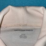 American Eagle OUTFITTERS waffle knit turtleneck long sleeve oversize top size S Photo 6