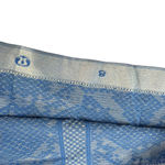 Lululemon  Size 8 Swiftly Tech Long Sleeve Bright Blue‎ Scale Print Athletic Rare Photo 4