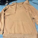 Aerie Tan Oversized Hoodie Photo 0