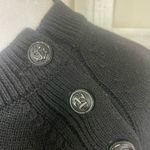 ZARA  Black And White Nautical Ribbed Knit Sweater Photo 3