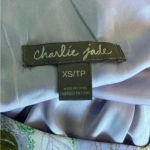 Charlie Jade  abstract peacock purple straps flowy maxi dress in size xs Photo 3