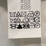 ZARA Blazer Tweed Frayed Pearl Button Jacket Cream Silver Metallic Womens Sz XS Photo 10