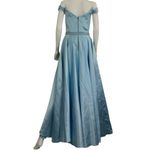 Sherri Hill  Light Blue Maxi Dress Size 6 Photo 2