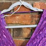 Seneca womens vintage lace lined formal cocktail handkerchief hem midi dress Photo 5