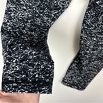 Lululemon Wunder Under Crop Leggings Sz 12 Iced Wave Black White Print Photo 7