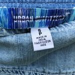 Urban Outfitters Millie Fluted Denim Mini Skirt Size S Photo 5