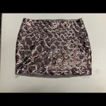 EXPRESS , Women’s Small/Petite,Sequined, ring accents, metallic , Purple Skirt Photo 7