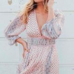 Ulla Johnson  Sz 4 Martine Silk Mini Printed Dress in Rose Photo 11