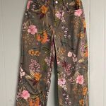 Topshop Cropped floral jeans Photo 0